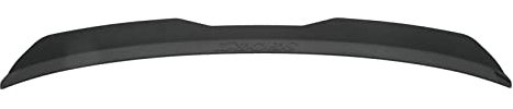 Niversal-Heckspoiler, Schwarzglänzender Universal-Dachspoiler, Heckspoilerflügel, Universeller Automodifikationsersatz für Kohlefaser-Stil (Kohlefaser) universal heckspoiler