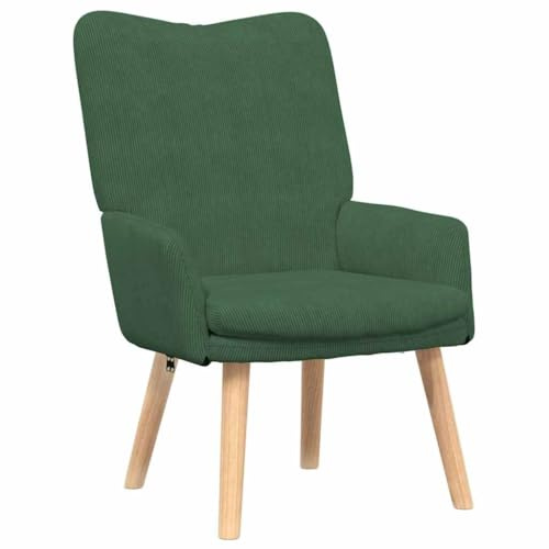 vidaXL Sessel Dschungelgrün 63 x 67 x 94 cm Stoff | Für besten Komfort und Unterstützung gemacht, Dschungelgrün bringt gute Laune, Aus hochwertigem Polyester gefertigt
