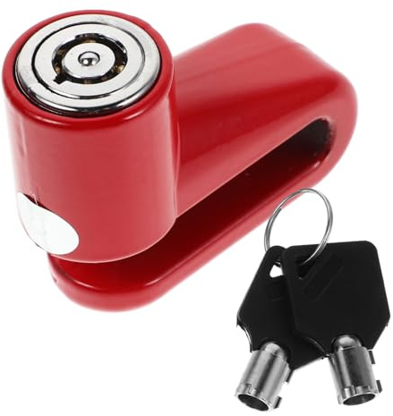 SOPOTUTU Candado De Disco para Freno De Bicicleta Alarma Antirrobo para Manillar De Moto Resistente para Bicicleta Scooter Eléctrica