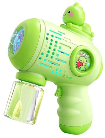 Bubbelmaskin – 5,5 såpbubblor | ABS Animal Bubble Toy för barn Vuxna Trädgårdsfester inomhus utomhusevenemang oändligt kul