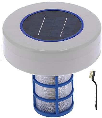CUEI Ioniseur Solaire de Piscine, Nettoyeur de Piscine Flottant Haute efficacité, purificateur d'eau Professionnel Compatible avec Piscine d'eau Douce et salée et Spa, étang, fontaines