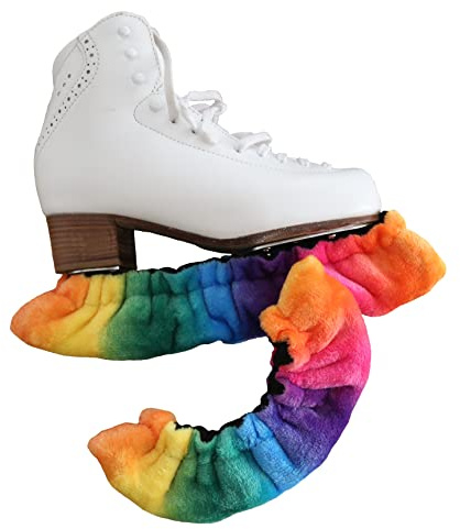Kufenschoner Regenbogen Schlittschuh Eiskunstlauf 100% Polyester