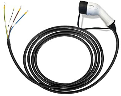 evplug® Sostituzione Cavo di Ricarica per Auto elettriche EV (per sostituzione, Tipo 2 | 7.4kW | 8m)