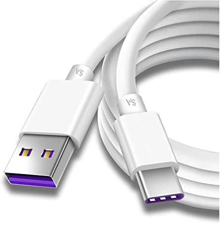 DN-Technology Honor 90/90 Lite / 90 Pro Charger Cable, USB Type C Fast Charging Cable 1M 5 Amp USB to Type C Fast Charging Cable Lead, Compatible with Power Banks Chargers For Honor 90