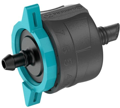 GARDENA Micro-Drip-System Gocciolatore di fine Linea regolabile autocompensante 1-8l/h Contenuto 6 pz