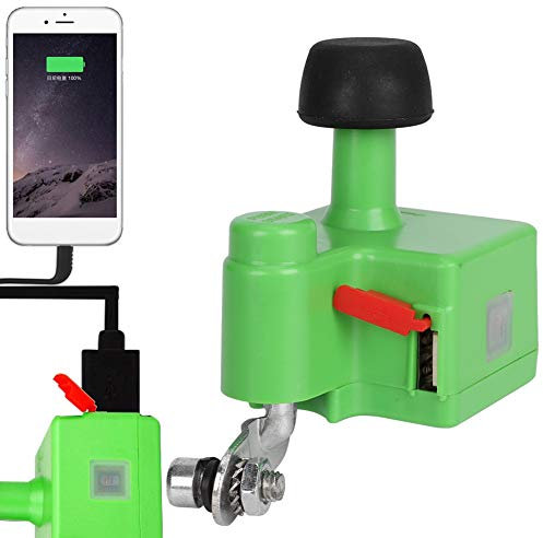 Yctze Kompakter und Modischer Fahrraddynamo, Aufladen von Mobiltelefonen, Ideal für Mountainbike-Nachtfahrten, Elektrischer Fahrradgenerator mit Breiter Anwendbarkeit
