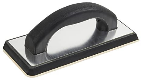 Mllepjdh Truelle de plâtrage en caoutchouc pour béton, mur, mastic, revêtement sec, plâtre, joint, tuile, truelle sèche, spatule à béton, outil de carrelage 24 x 10 cm