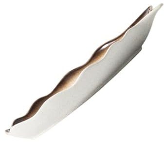 DECHOUS Ceramic Steamed Fish Plate Creative Japanese Style Fish Storage Plate for Sushi Serving for Kitchen Dining Occasions