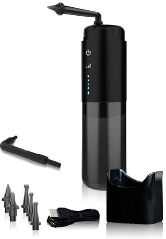 Lbvzxkad Lavaorecchie Elettrico, Lavaorecchie Portatile, Dispositivo per La Cura Delle Orecchie, Dispositivo Elettrico per La Pulizia Delle Orecchie, Lavaorecchie, Pulitore per Orecchie