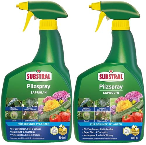 2 X 800ml Substral Pilzspray Saprol N