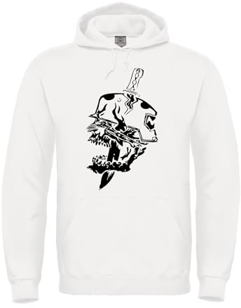 MAGLIERIA CONFORTI Felpa con Cappuccio Machete Rap Hip Hop Salmo Uomo Donna Ragazzi Unisex