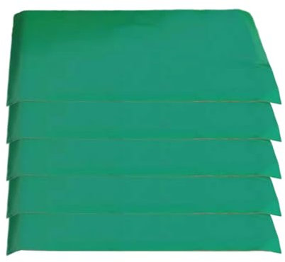 Sharplace 5-teilige Bienenstockabdeckung, regendichter Stoffschutz, 50 x 60 cm, zu installieren, reißfest, professionelles PVC-Imkereizubehör, GrÜn