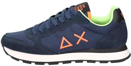 SUN68 Uomo Sneakers Basse Z45102 Poliestere Blu Scuro 41