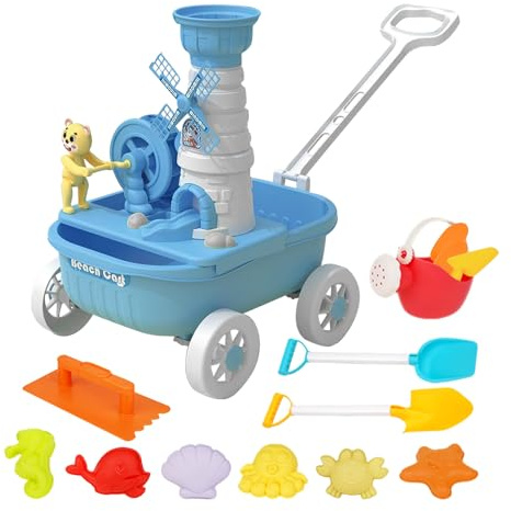Sand Toys, Fun Interactive Outdoor Game with Car | Sand Box Toys - for Party Sea Side Lawn Playground Pool Family Backyard Camping Party Picnic Activities Indoor