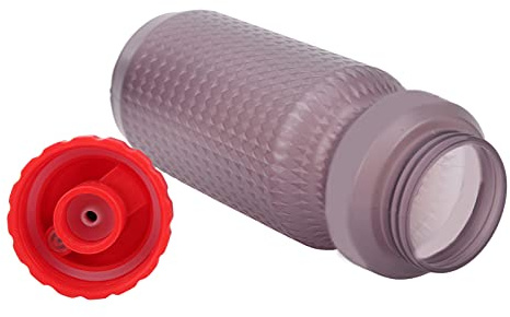 VGEBY Cykelvattenflaska Matklassad Silikon PP5 Cykelvattenflaska 650ML Läcksäkert Munstycke Högtemperaturbeständighet för Mountain Road Bike Gym Vandringsresor