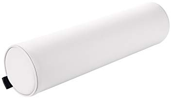 Pader Medi Tech Nacken- und Knierolle aus Polyetherschaumstoff I Lagerungsrolle mit Kunstlederbezug und Kedernähten I 60 x 15 cm I in 20 Farben verfügbar (Weiß)