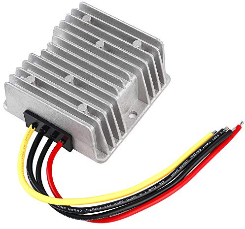 HOMELYLIFE Voltage Converter DC 12V 24V Step Down to 5V 20A 100W Reducer Buck Power Regulator Waterproof Module Transformer for Golf Cart Club Car