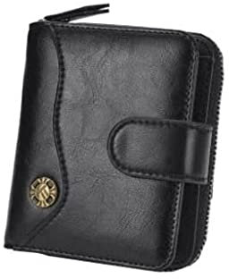 LIOONS Portemonnaie Pu-Leder-Geldbörse, Retro-Slim-Kartenhalter, Unisex, multifunktionale Münztasche, kann mehrere Kreditkarten, Geldbörsen aufbewahren Geldbörse