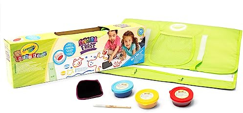 CRAYOLA- Mini Kids, Mal- und Übermalmatte, wiederverwendbare Maxi-Unterlage zum Malen mit abwaschbaren Tempera, ab 36 Monaten, 81-1528