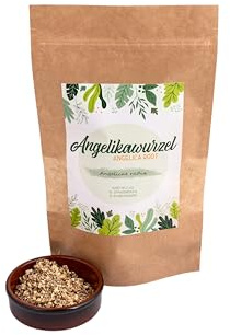 IGART Racine d'angélique coupée Tisane 1000g, Angélique, Angelicae Radix Tea, Thé de racine d'angélique Angelica Archangelica Roots
