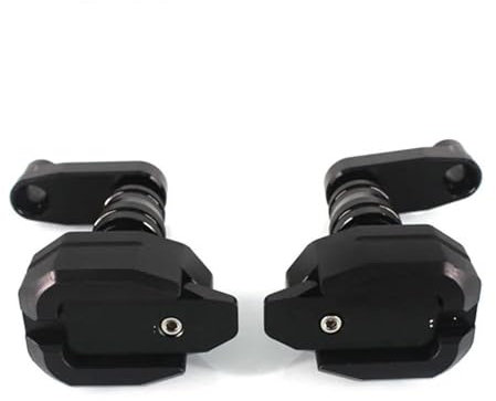 Motorräder Sturzpads Für KAWASAKI Für Z1000SX Für NINJA1000 Für NINJA 1000 2017-2019 Motorrad Absturzsicherung Rahmen Slider Verkleidung Schutz Crash Pad Protector Rahmen Slider ( Color : Schwarz )