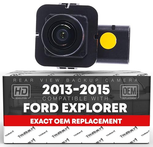 Rear View Backup Camera - Compatible with 2013-2015 Ford Explorer - Reverse Park Assist Camera Replacement - OEM EB5Z-19G490-A, 590-420