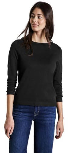 Street One A302973 Suéter de Punto Suave, Negro, 40 para Mujer