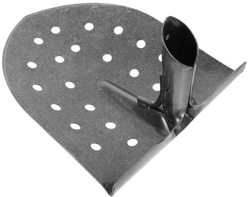 YARNOW Entwässerungsleckspaten Scoop Kanal Bagger scop Fass einzigartig drainagespaten siebschaufel Reinigungswerkzeug für Abwasserkanäle Schaufel aus Metall Siebende Metallschaufel Eisen