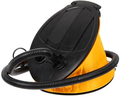 ERINGOGO Fußpumpe matratze luftpumpe Ballon Luftpumpe für Schlauchboote Aufblasbares Boot aufblasen Aufblasbare Matratzenpumpe Kugelpumpe Luftpumpe aufgeblasene Bettluftpumpe Plastik