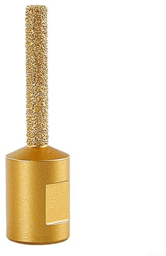 M10 Vakuumgelöteter Bohrer zum Schlitzen und Trimmen kompatibel mit Winkelschleifern auf verschiedenen Steinen (6mm)