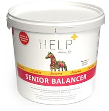 JOSERA Help SeniorBalancer (1 x 4 kg), cibo per cavalli di alta qualità, formula senza cereali e melasse, senza zuccheri aggiunti, favorisce la conservazione muscolare in età avanzata, buona fornitura