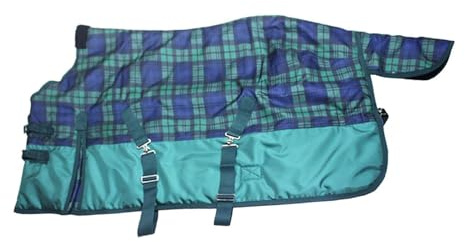Pegciuho Pferdedecke, Winterdecke, Wasserdicht, Atmungsaktiv, Winddicht, Oxford Gewebe, Zum Schutz Im Stall Und Im Freien, 90cm