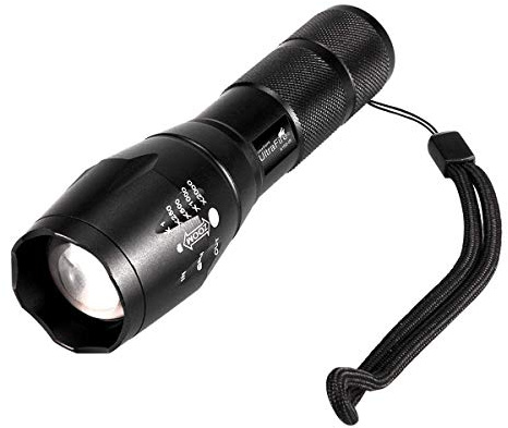 UltraFire IR Taschenlampe 850nm Infrarot Licht, Zoomable Infrared LED Lampe, Einstellbarer Fokus Infrared IR Taschenlampe für Nachtsicht