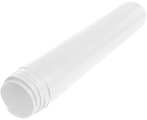 Blackboard Film Self-Adhesive Magnetic Removable Vinyl Chalkboard Wall Sticker White 400 x 600mm