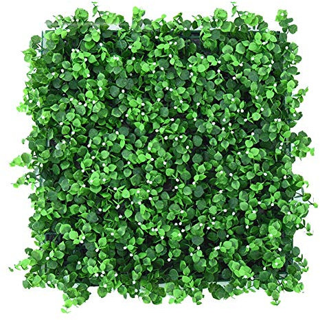 YNGJUEN Artificiale Bosso Panelling-Artificiale Bosso Mat Hedge Impianto for Esterno Giardino Fence Coperta Sfondo Decorazione Parete 50x50cm Parete (Color : A)