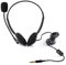 Cuffie con microfono da 3,5 mm per PC con microfono stereo per chiamate chiare, cancellazione del rumore, cuffie per ufficio aziendale, con controllo volume e silenzio.