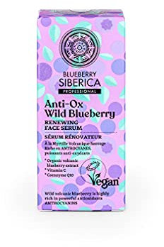 Anti-OX Wild Blueberry. suero facial renovador