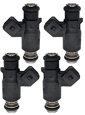 JSFRBMA 4 STÜCKE Auto Tools Kraftstoffeinspritzdüse 25335288 Für Mercury 40HP-60HP Außenborder 2-Takt 2002 2003 2004 2005 2006 Auto Kraftstoff Einspritzdüsen