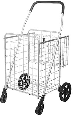 Carro De Compras Carro De Compras De Comestibles El Carro Se Puede Plegar Y Transportar Fácilmente para Ahorrar Espacio Y Durabilidad Carro De Compras con Ruedas Giratorias Carro De Compras