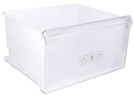 LUTH Premium Profi Parts Cajón de verduras superior para refrigerador compatible con Samsung Da97-19214a en congelador