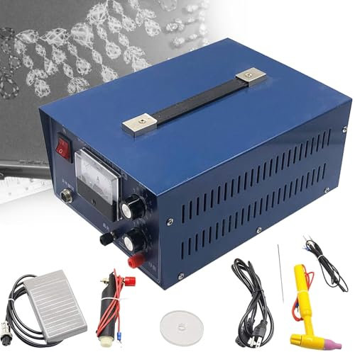 SACLMD Handheld Laser Welding Machine,Pulse Sparkle Spot Welder,Electric Soldering Machine Spot Welding Machine,for Gold/Silver/Platinum/Steel,220V