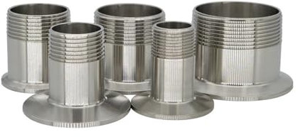 3/4“ 1” 2“ Male Threaded to Tri Clamp Ferrule 304 Stainless Steel Pipe Fitting IINKUEYK(1inch X 50.5mm)