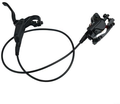 GLFLOW Hydraulic Disc Brake Set for Mountain Bikes, Front 800mm, Rear 1500mm, Aluminum Brake Levers with Calipers for MTB Mountain Bikes