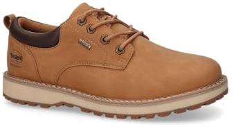 Dockers by Gerli Zapatillas bajas para hombre, plantilla intercambiable, Golden Tan 910, 43 EU