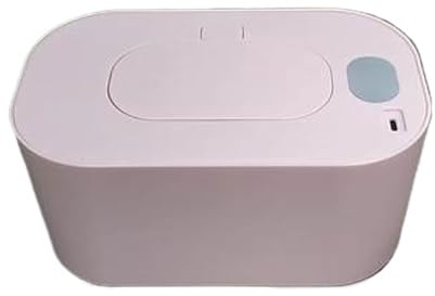 Zambuph Conservazione sicura Cinghia inferiore Scalda salviette per neonati Riscaldatore Scalda salviette umidificate in ABS Coperchio per prevenire la perdita di umidità umidificate, rosa