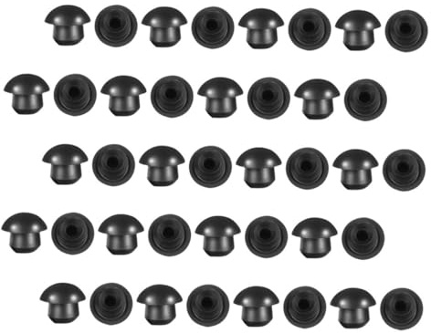 LIFKOME 120pcs Rubber Hydraulic Jack Bung Oil Reservoir Hole Plug Floor Bottle Jack Plugs with Tapered Design for Versatile Models Repair and Replacement