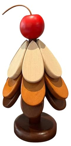 MFYOUPK Support en Bois pour Plats Chauds | sous-Verres Pliables en Bois Décor De Table - Dessous De Verre en Arbre | pour Cuisine Dîner Boisson Verre Comptoir Plans De Travail Casseroles