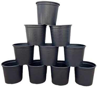 The Flowerpot Men Strong 15 Litre Plant Pots/Container Pots (x 10)