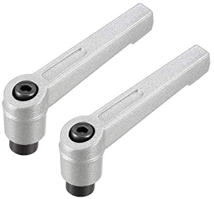 sourcing map 2Stk. Handgriff verstellbar Klemmelement Hebel Ratsche Innengewinde Stiftschraube M6