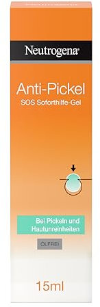 Neutrogena Anti-Pimple SOS Instant Aid Gel Cleansing Anti Pimple Gel with 0.5% Salicylic Acid Cleans with Targeted Exfoliating Effect